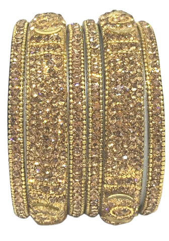 Bracelets mariage doré Shalini
