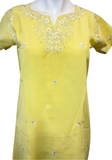 Salwar kameez jaune Maya - Taille 38