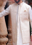 Sherwani designer beige Raghav