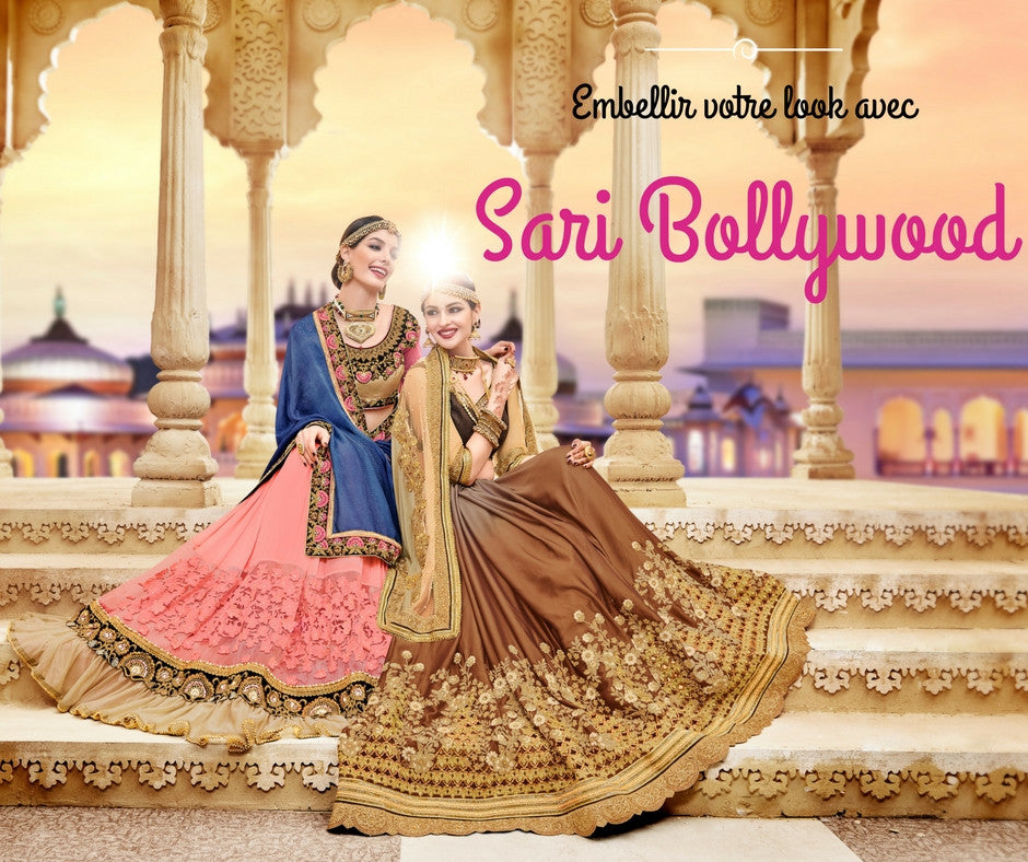 Embellish your look with the Bollywood Sari!