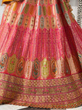 Rachana burgundy bridal lehenga