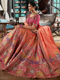 Rachana burgundy bridal lehenga