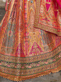 Rachana burgundy bridal lehenga