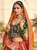 Rachana burgundy bridal lehenga