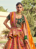 Rachana burgundy bridal lehenga