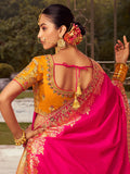 Rachana burgundy bridal lehenga