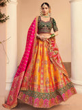 Rachana burgundy bridal lehenga