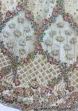 Lehenga Zaya – Ivoire Beige Brodé