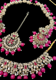 Parure Indienne Deepika - Rose Fuschia - Narkis Fashion