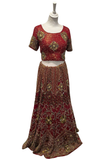 Lehenga mariage indien luxe