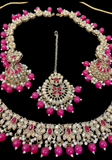 Parure Indienne Deepika - Rose Fuschia - Narkis Fashion
