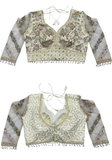 Lehenga Zaya – Ivoire Beige Brodé