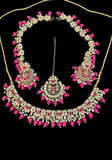Parure Indienne Deepika - Rose Fuschia - Narkis Fashion