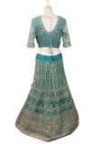 Lehenga Mariée Omaira – Élégance Impériale