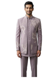 Ensemble homme Aariz mauve pour mariage et cérémonie