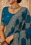 Beautiful trendy yellow orange Leena saree
