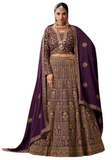 Rachana burgundy bridal lehenga