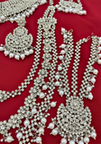 Parure Mariée argenté Noorjahan 10 pcs