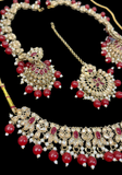 Parure Indienne Deepika - Bordeaux - Narkis Fashion