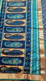 Deepika Blue Cheap Saree