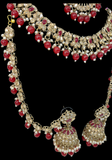 Parure Indienne Deepika - Bordeaux - Narkis Fashion