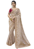 Sublime sari beige Neelam