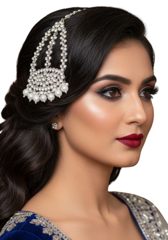 Jhoomar argenté Sara - Narkis Fashion