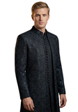 Sherwani Designer Noir Farhan - Tailesl 40 & 44