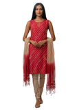 Marliya red salwar