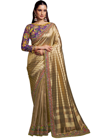 SARI AYANA – Doré et Multicolore - Narkis Fashion