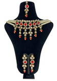 Parure rouge perle Priyana - Narkis Fashion