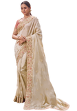 Sari Sitara - Beige rosé - Narkis Fashion