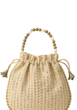 Sac Potli Aarya – Beige champagne