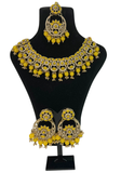 Parure Indienne Jaune Nahina – Bijoux Haldi Mariage Indien