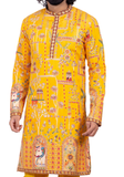 kurta Bahadur col mao – tenue traditionnelle indienne homme