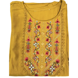 Salwar chic jaune Lina - Tailles 40 et 44