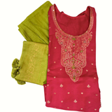Salwar classic rose Abilasha - Tailles 38 et 44