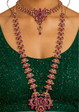 Sridevi Wedding Set - Green and Golden White - 8 pieces