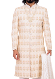 col mao sherwani Aurangazeb – broderie artisanale indienne