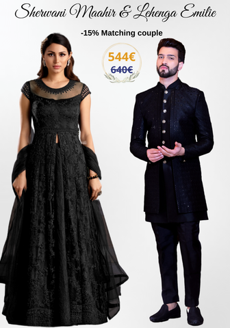 Sherwani Maahir & Lehenga Emilie -15%