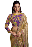 SARI AYANA – Doré et Multicolore - Narkis Fashion