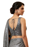 Bustier sequins gris Anthracite - Narkis Fashion