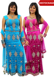 Saabira blue bridal lehenga - Size 42