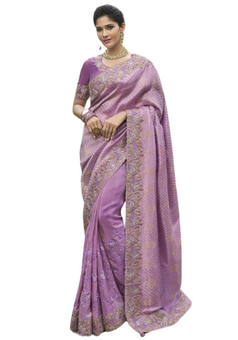 Chandrika Beige Ready Saree