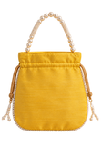 Sac Potli Tara Jaune – Effet Soie & Perles
