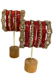 Bracelets Indiens Aarya – Rouge