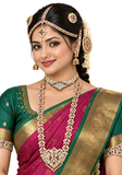 Bijoux de coiffure traditionnels indiens parure Hemamaline