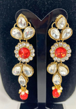 Parure rouge perle Priyana - Narkis Fashion