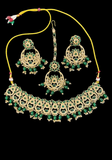Parure Indienne Verte Nahina – Bijoux Mehendi & Mariage Indien