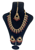 Parure Indienne Kajol – Bordeaux